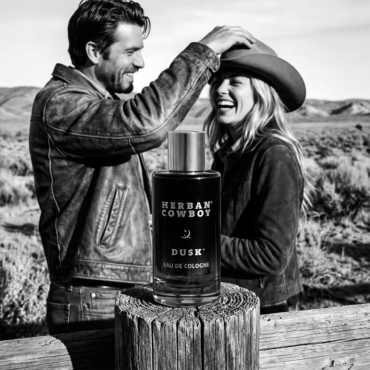 Herban Cowboy Dusk cologne packaging and bottle
