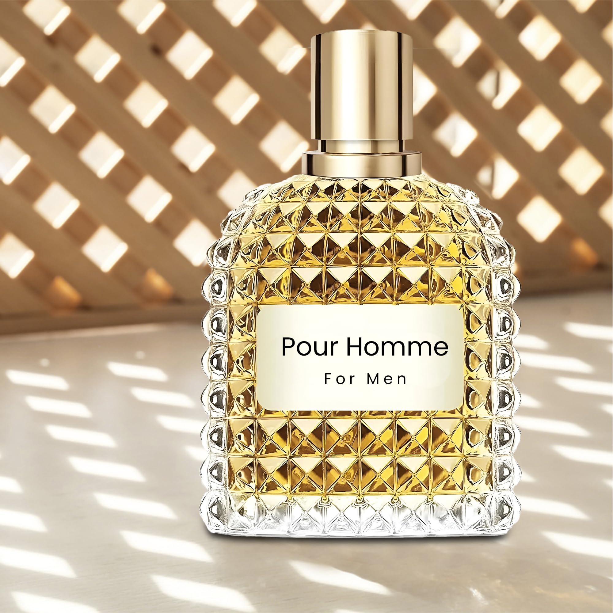 A Center luxury men fragrance gift set packaging