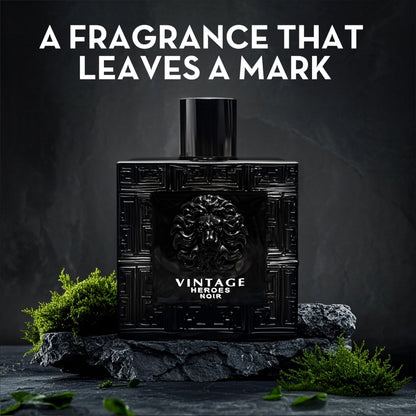 Valentine Men cologne bottle texture detail