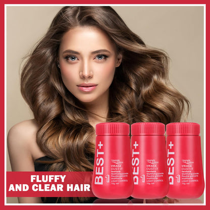 POPOTIM professional hair styling powder bottle for creating effortless textured hairstyles