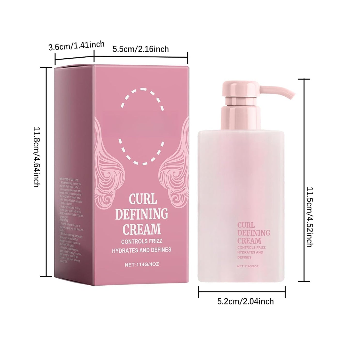 Professional hair styling with Grospe curl cream