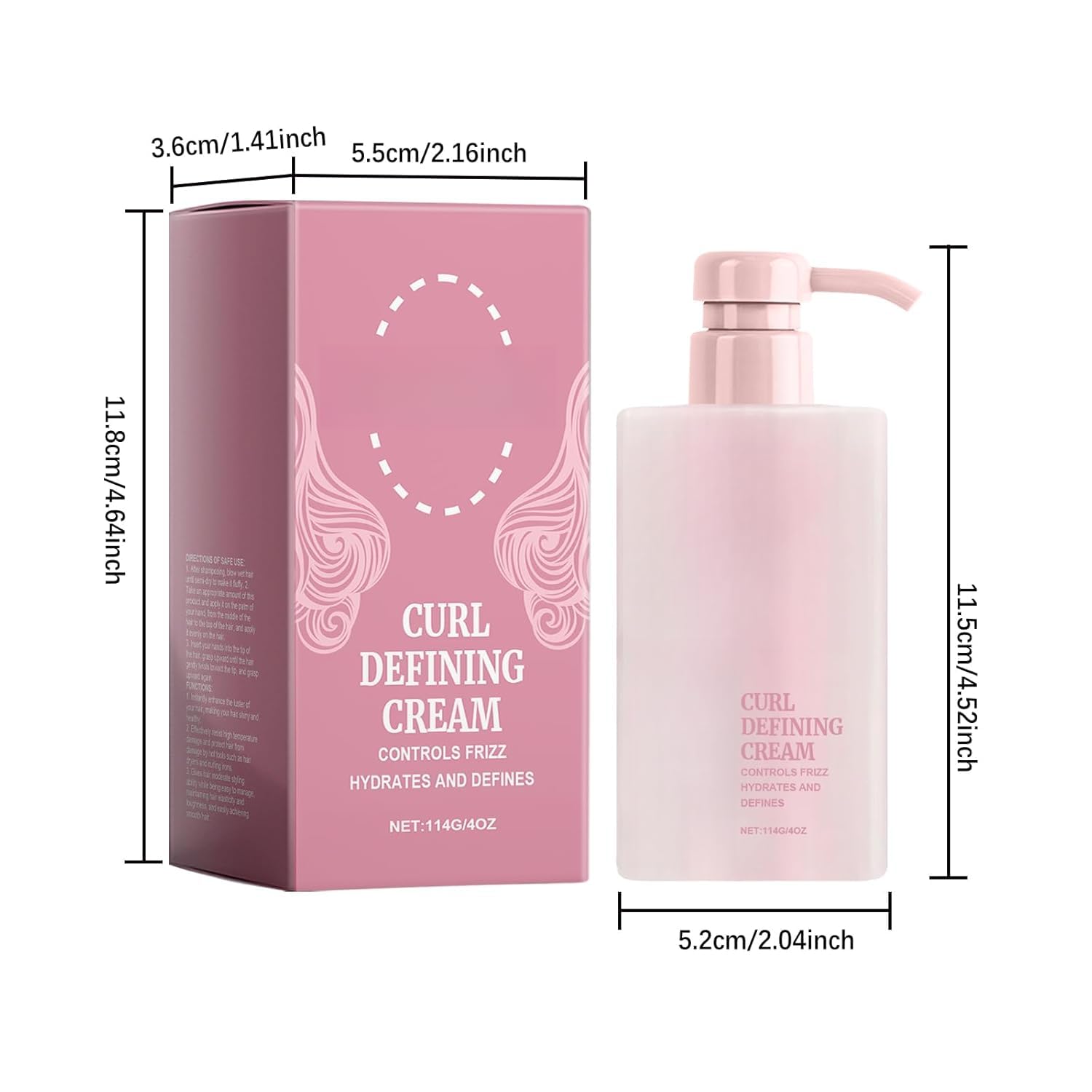 Professional hair styling with Grospe curl cream