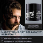 Underneath label view of Chip's High Maintenance medium hold pomade jar