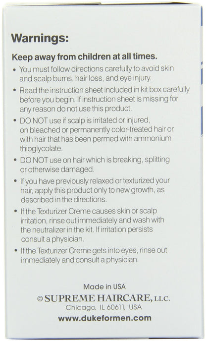 Duke Curl Command Kit presented on a clean background illustrating an authentic imported premium hair care solution.