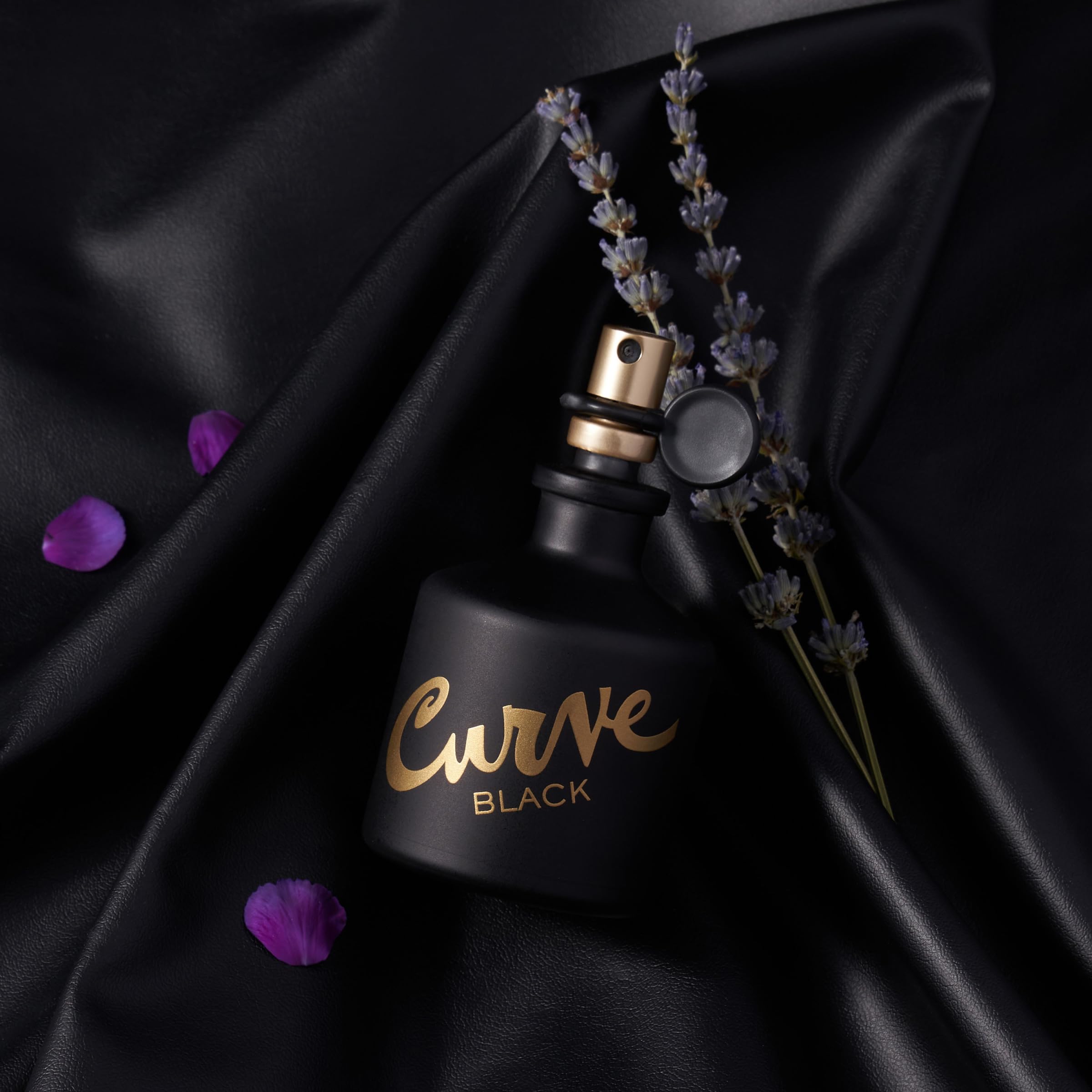 Curve men's travel size fragrance spray bottles