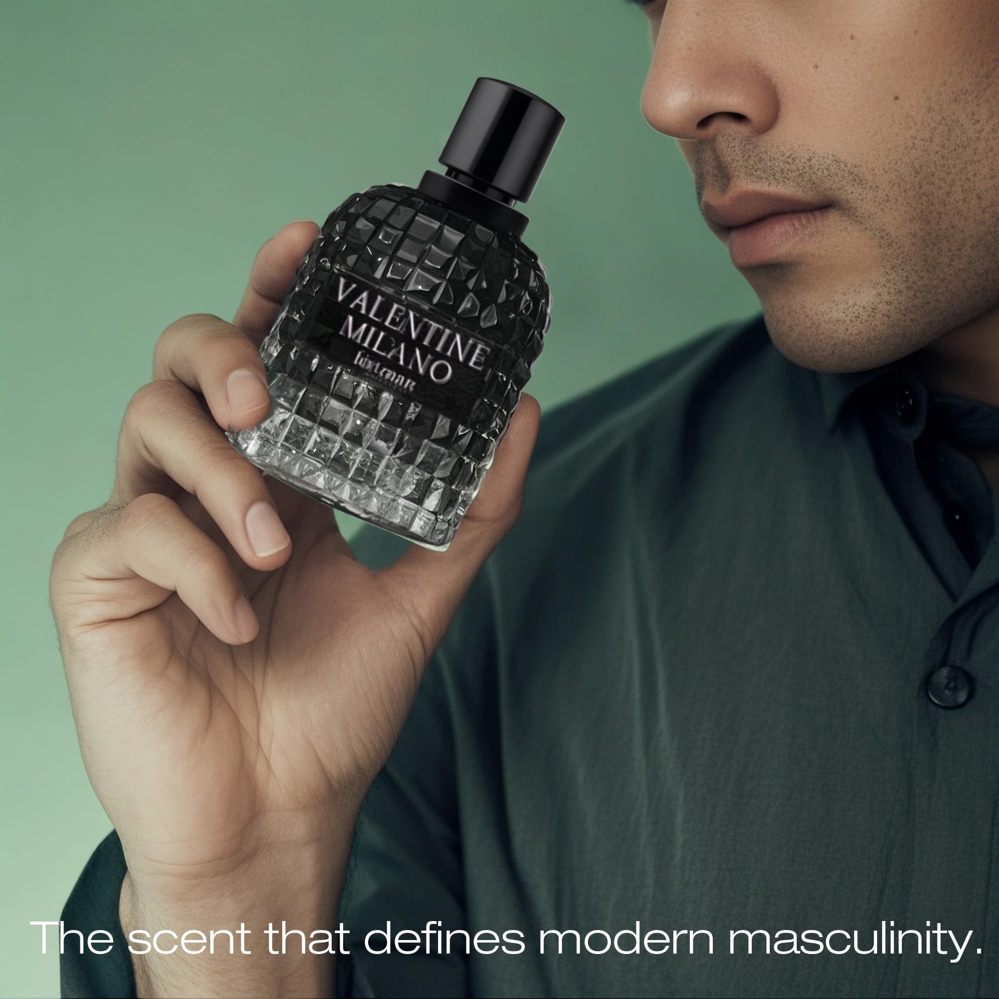 Valentine Milano perfume for men natural spray bottle