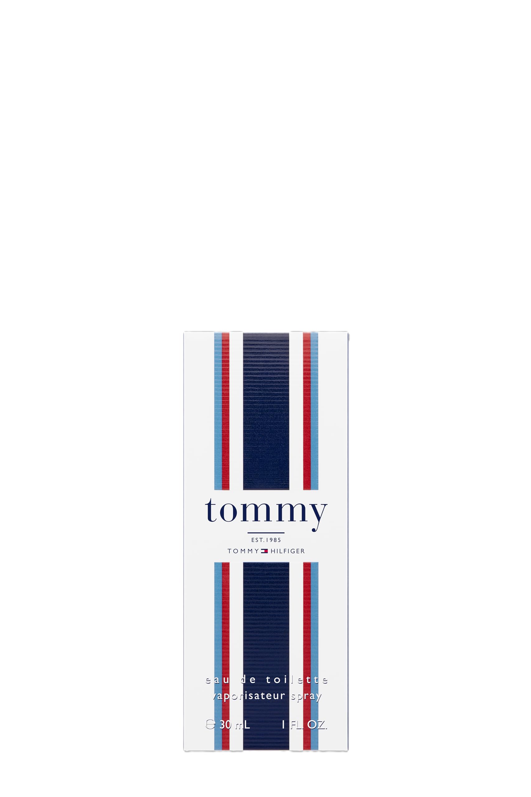 Tommy Hilfiger Tommy Eau de Toilette 30 Milliliters clear bottle on retail display