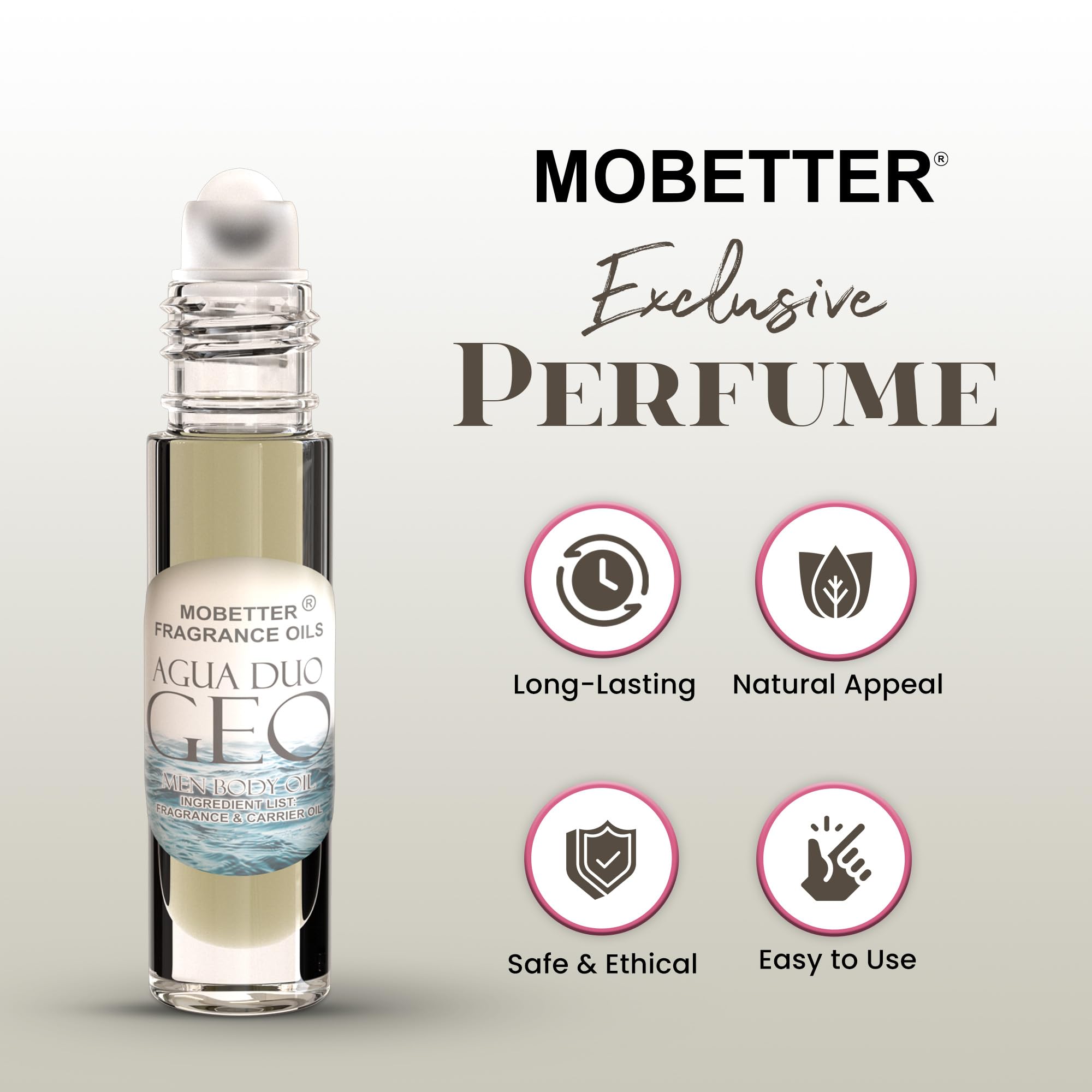 Close up of Mobetter Fragrance Oils 10ml roll on applicator