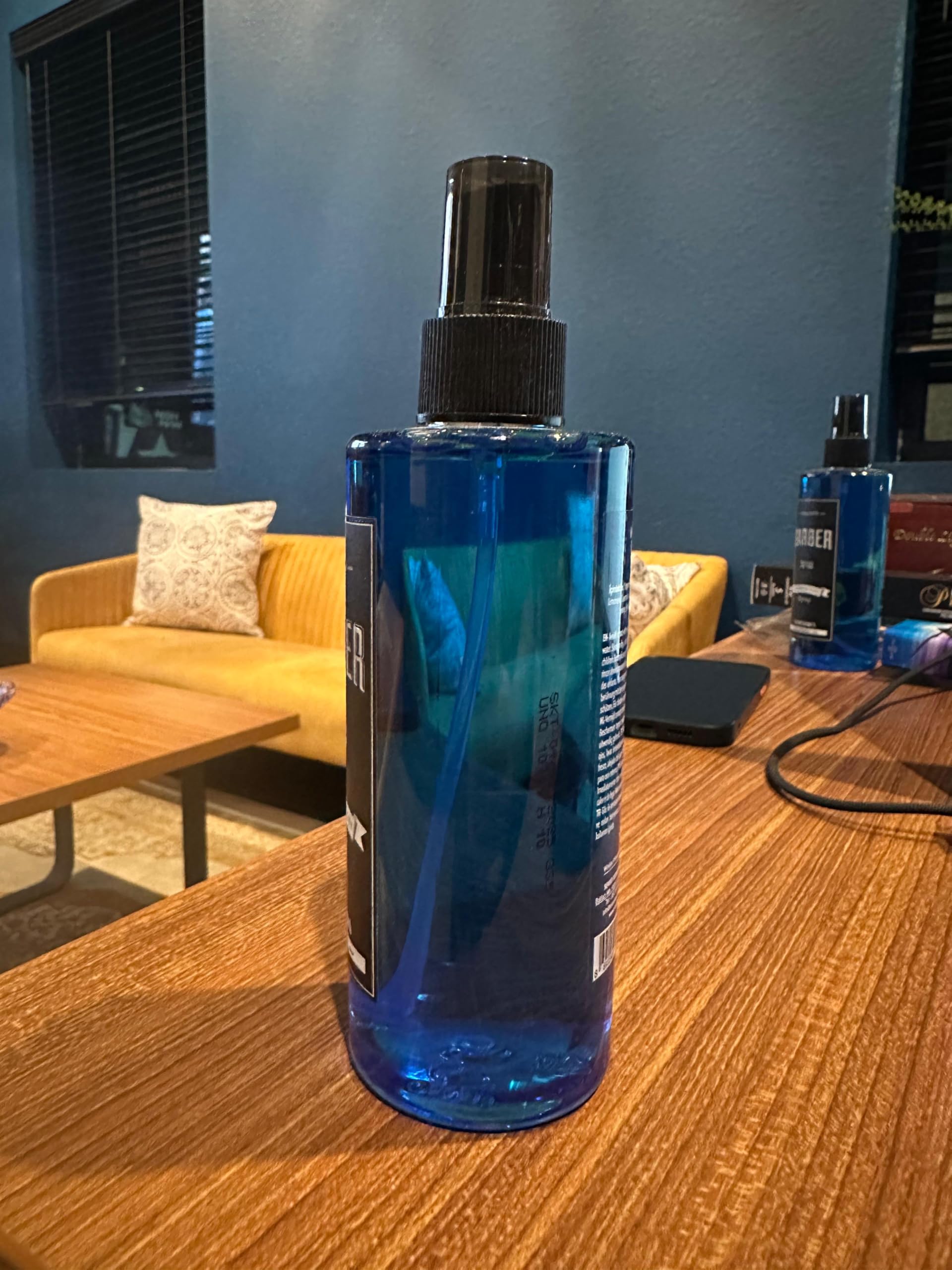 Barber Marmara 250ml aftershave bottle isolated