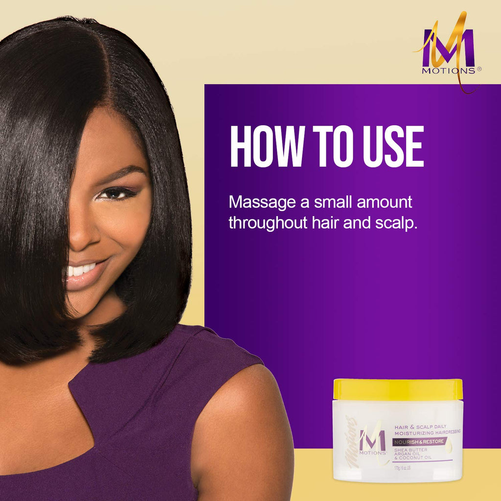 Motions imported daily moisturizing cream hairdressing for dry hair textures
