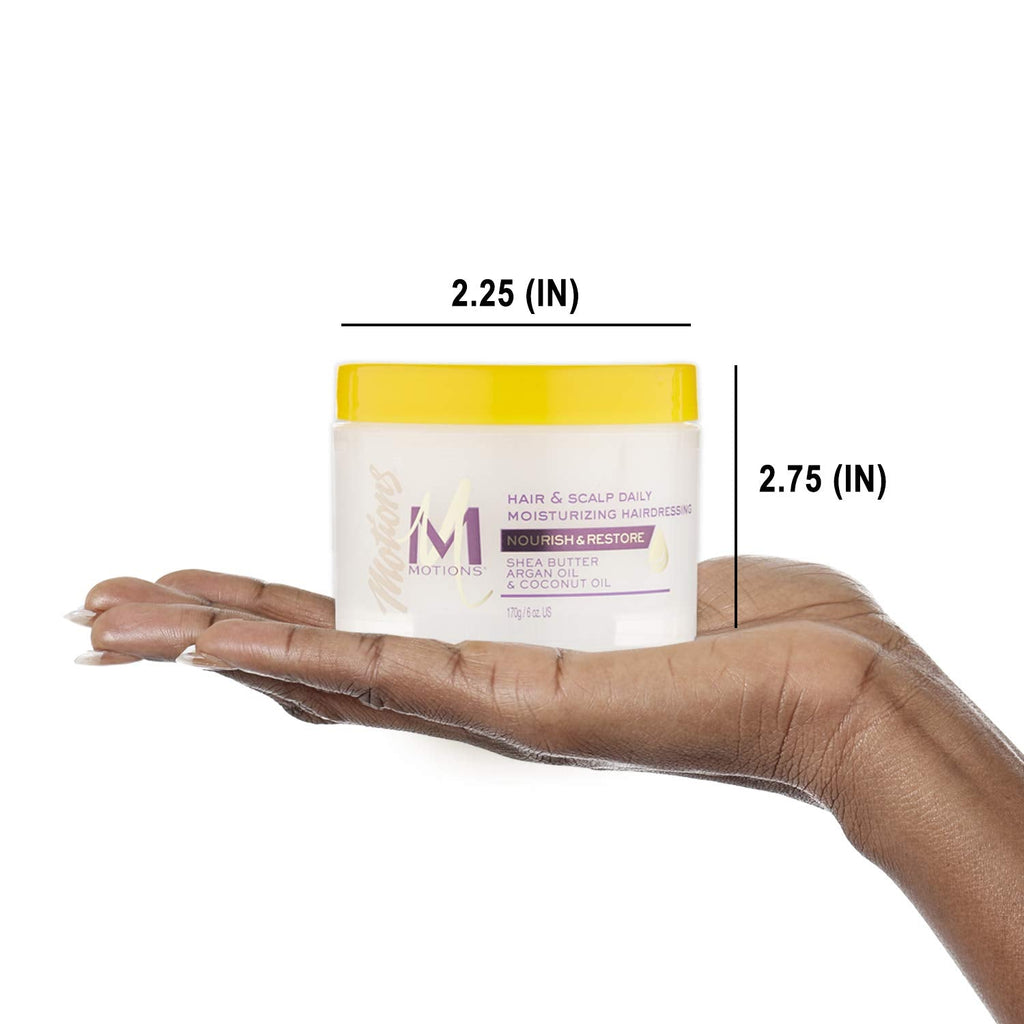 Motions hair and scalp daily moisture replenishing creme jar view