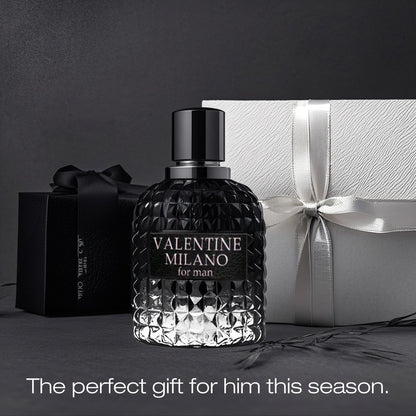 Detail view of the Fragrance Couture Valuable Paris cologne bottle.