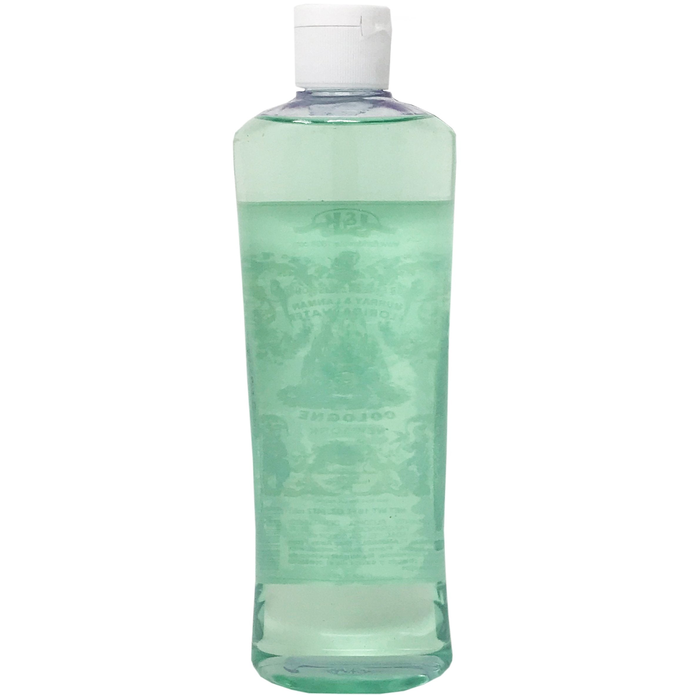 Murray and Lanman Florida Water original formula 16 Fluid Ounce container highlighting product safety warnings and ingredients
