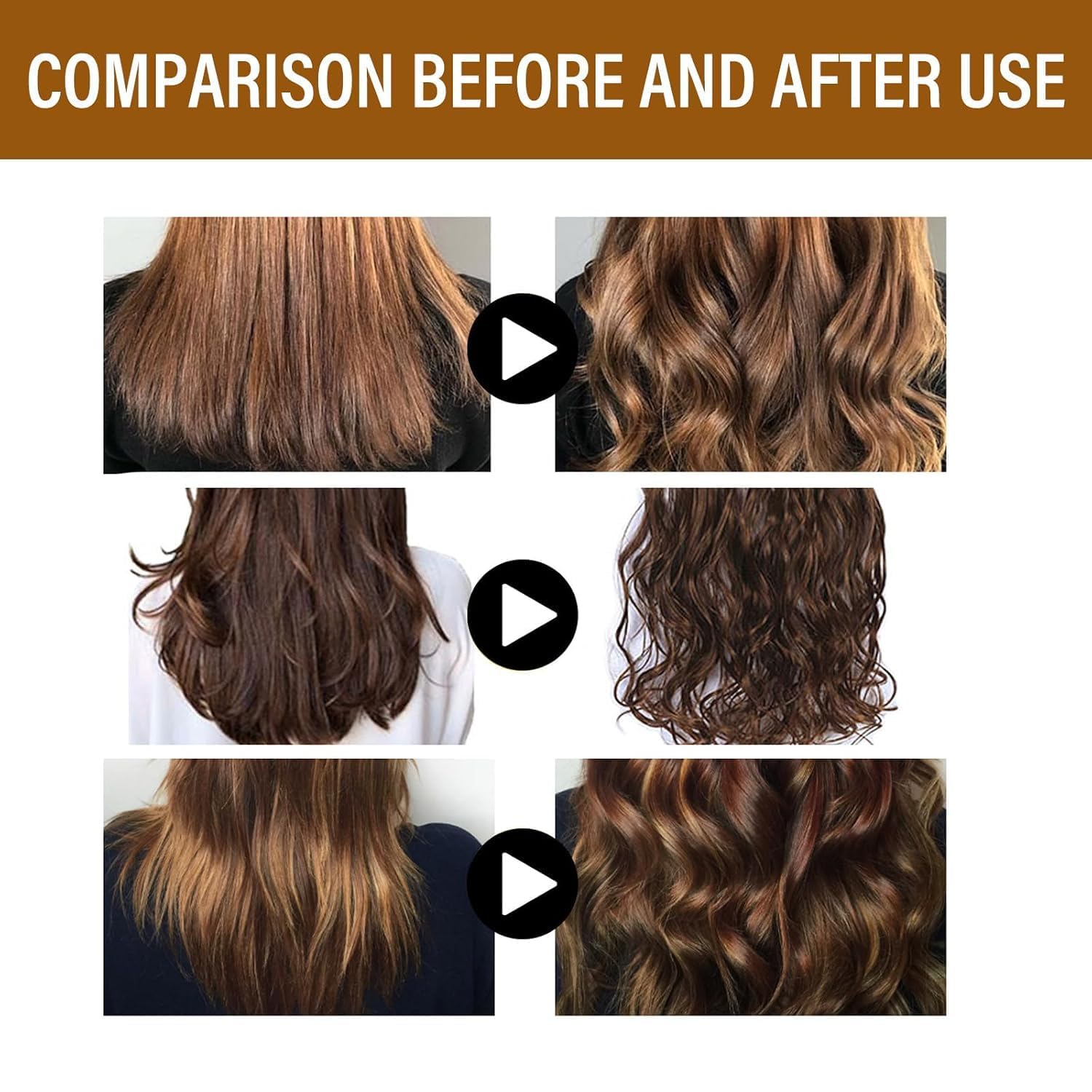 Two bottles of Utapossin curly hair styling cream side by side