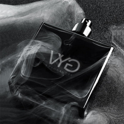 Vyg Hypnosis Cologne for Men black box and red ribbon packaging