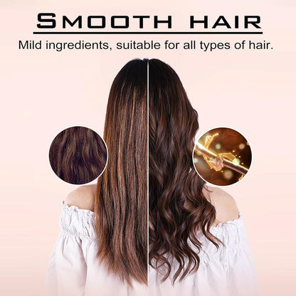 Close up of Moroccan curl defining cream texture and bottle