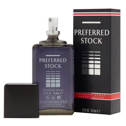 Stetson Preferred Stock masculine woody and leathery fragrance bottle