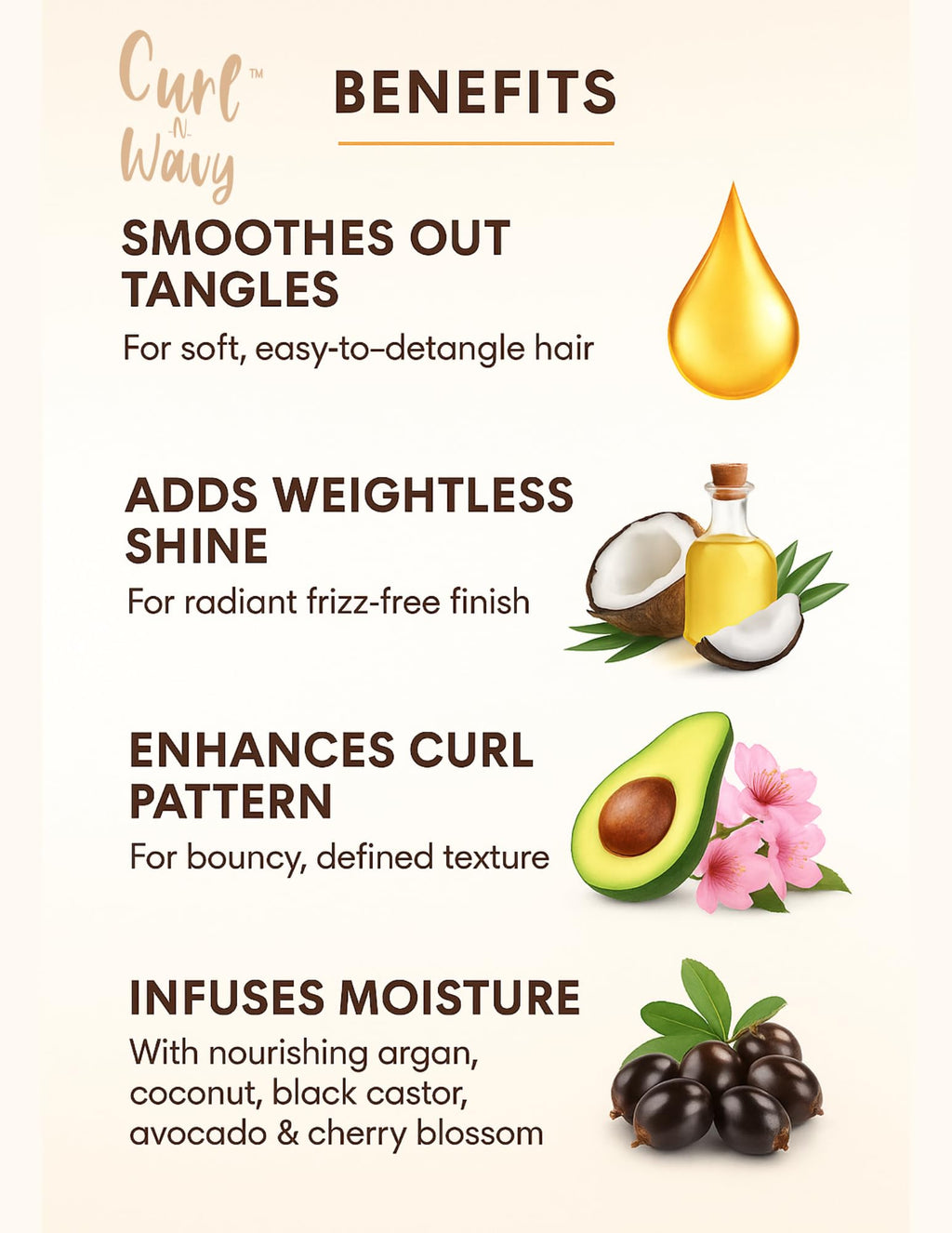 On Natural hair enhancer for natural hair and wigs