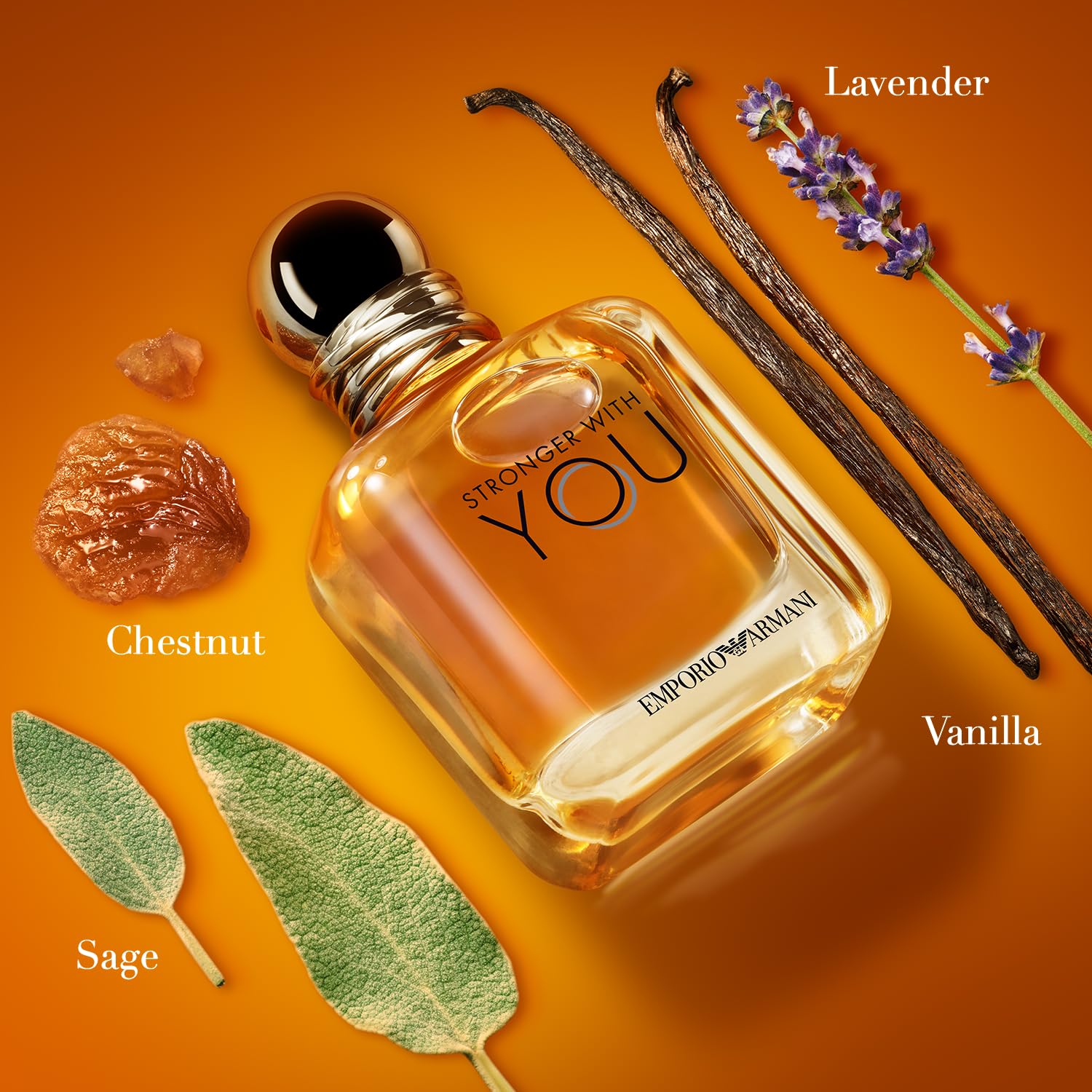 Three Armani miniature cologne bottles in gift packaging