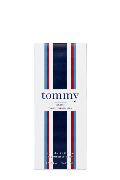 Tommy Hilfiger Eau de Toilette 3.3 fluid ounce spray bottle close up