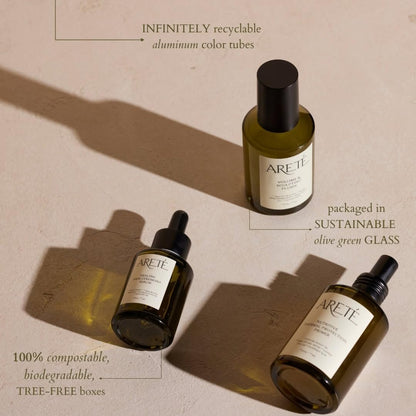 Areté Curl Contour Texture Spray lifestyle product shot
