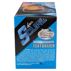 Model showing short defined waves styled using Luster's S-Curl texturizer.
