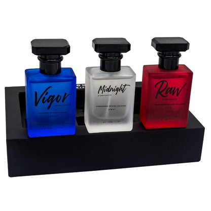 RawChemistry mens pheromone cologne gift set packaging detail