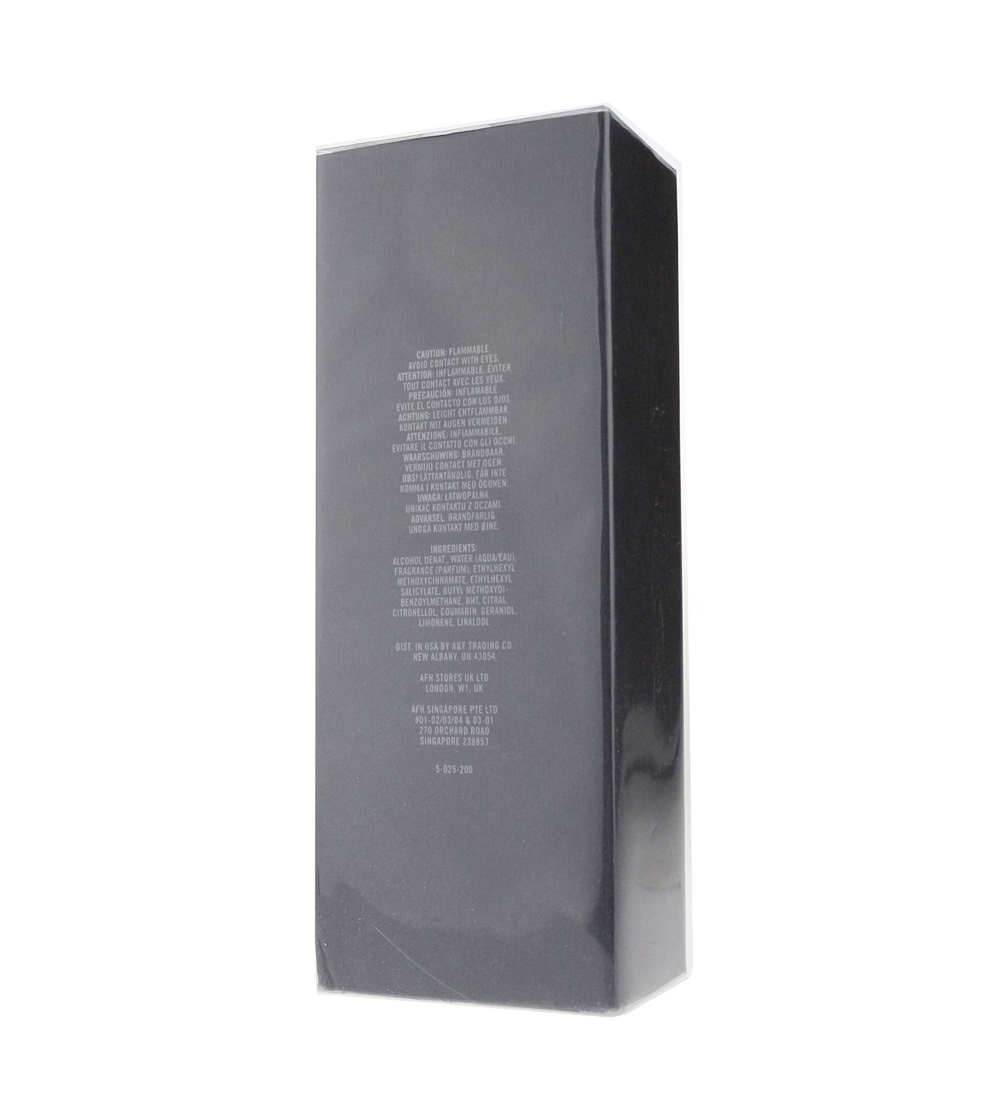 Abercrombie and Fitch Fierce 6.7 fluid ounce men's perfume packaging