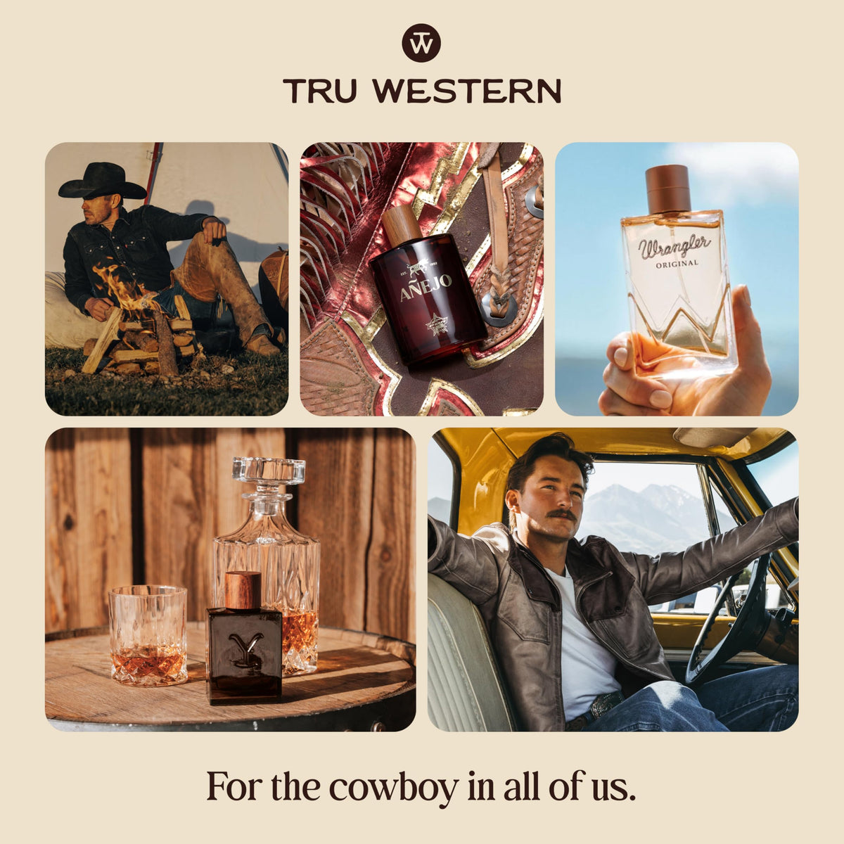 Yellowstone Ride handcrafted fragrance bottle in natural lighting