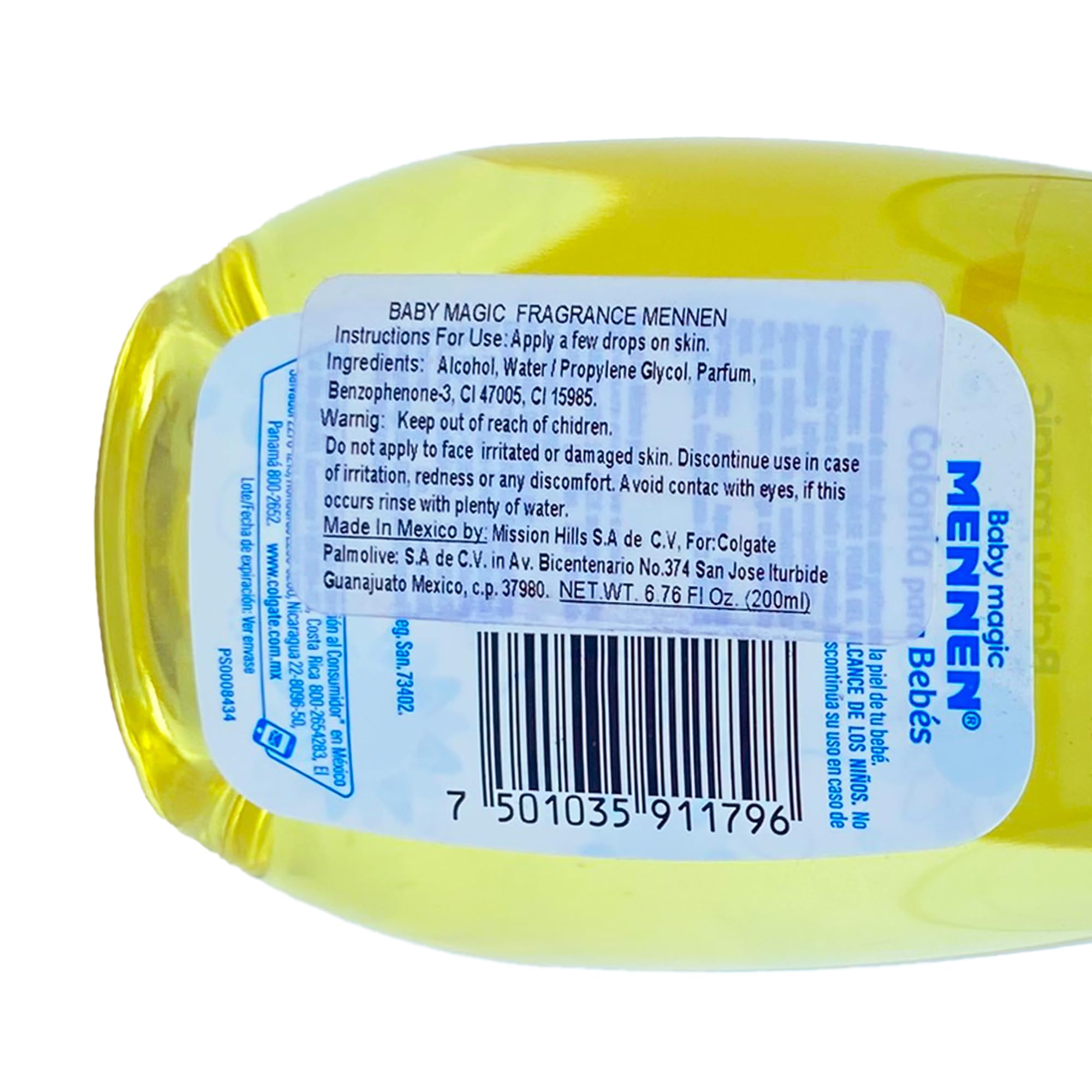 Authentic Mennen baby cologne 200ml imported product