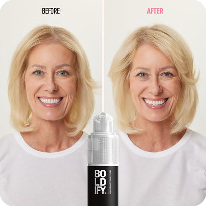 Boldify volumizing powder travel size bottle for thinning hair care