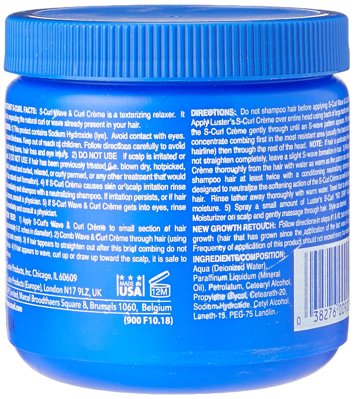 S Curl texturizing cream for men natural hair styling product