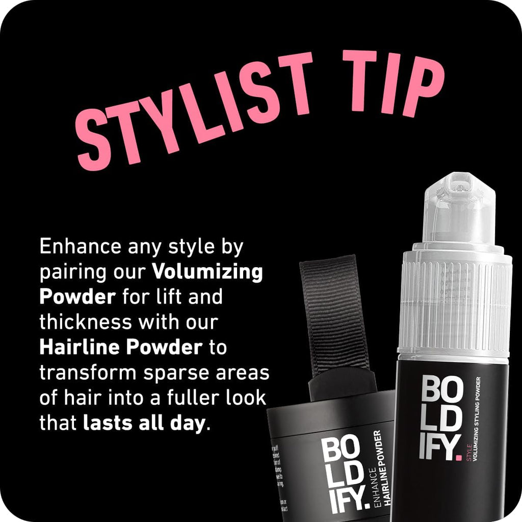 Boldify authentic USA imported hair volumizer product bottle