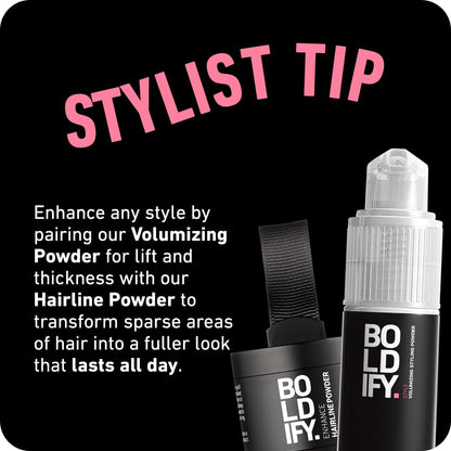 Boldify authentic USA imported hair volumizer product bottle
