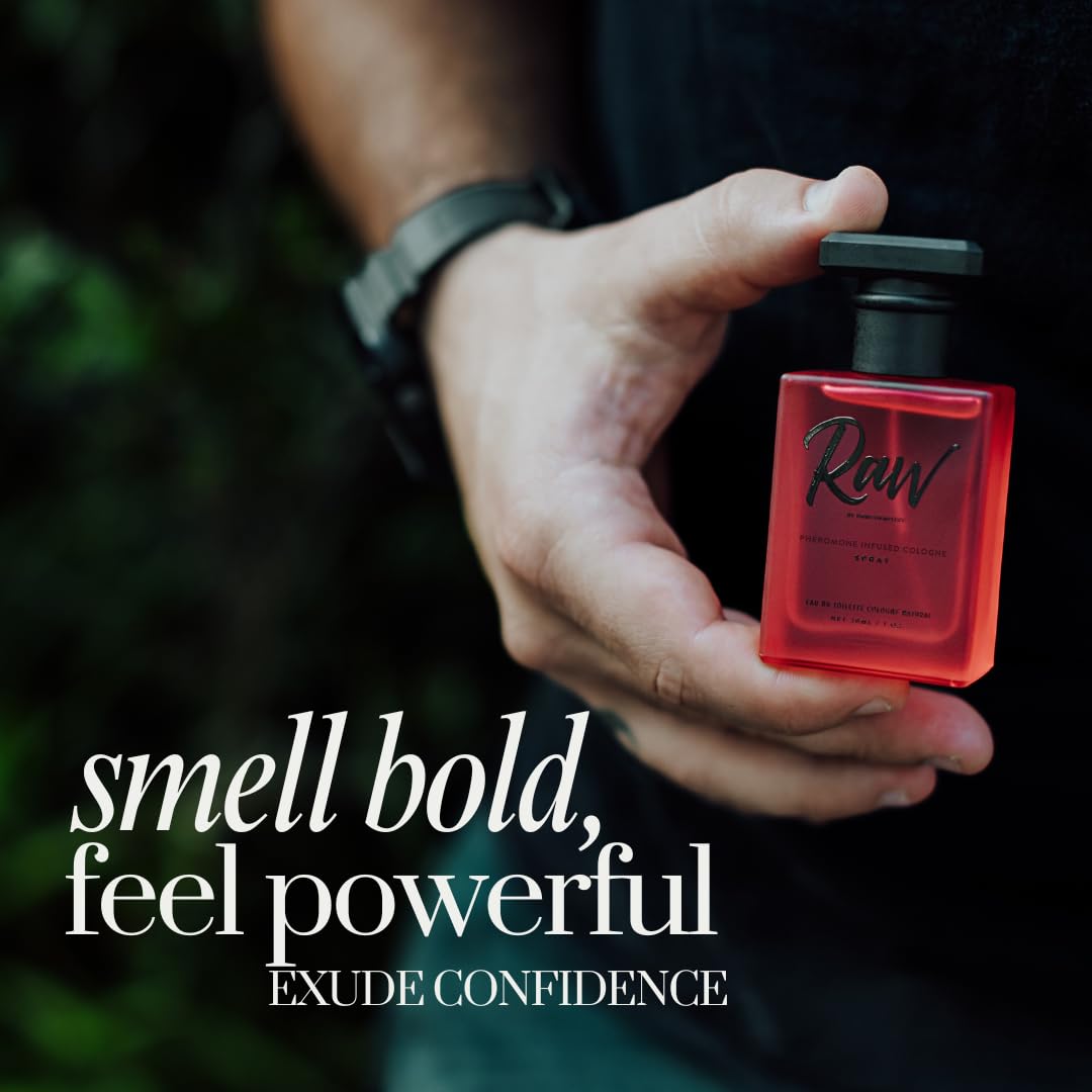 RawChemistry men's pheromone fragrance spray packaging
