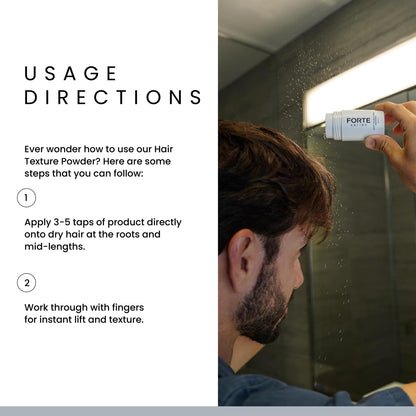 Forte Series Premium Men Styling Powder seal verification