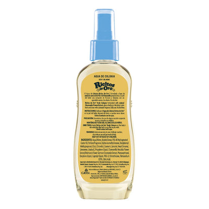 Authentic Grisi Ricitos Oro baby cologne packaging