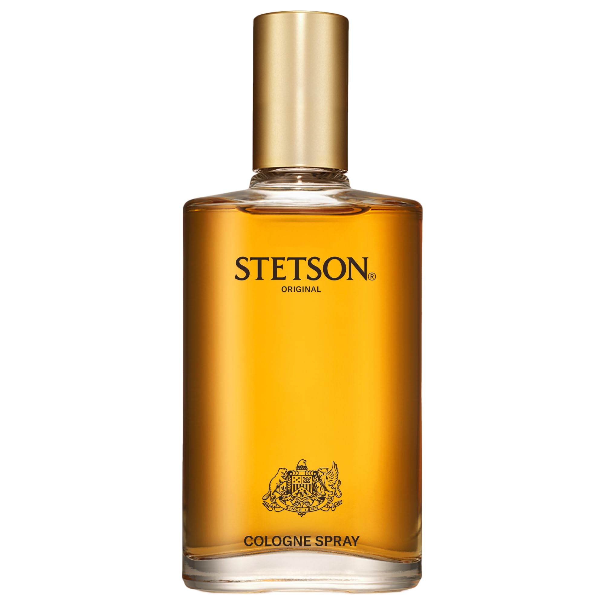 Stetson Original classic woody mens fragrance bottle displaying the front label details