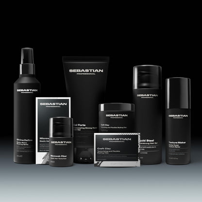 Sebastian Professional Microweb Fiber authentic premium USA imported hair product packaging
