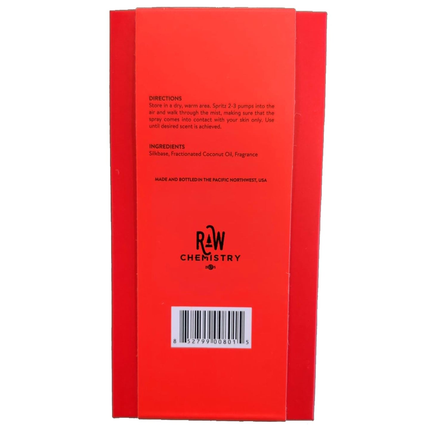 Authentic RawChemistry extra strength cologne for men packaging