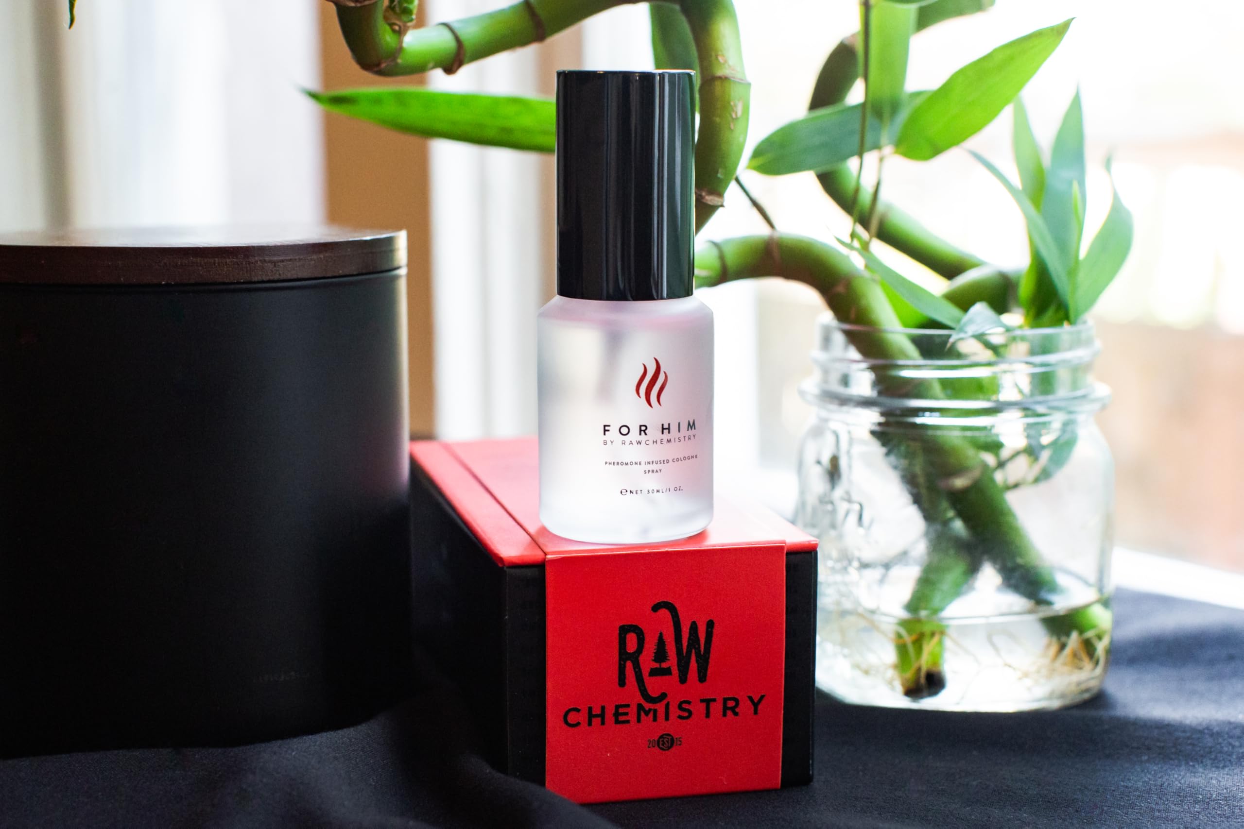 RawChemistry premium men's cologne spray for daily grooming
