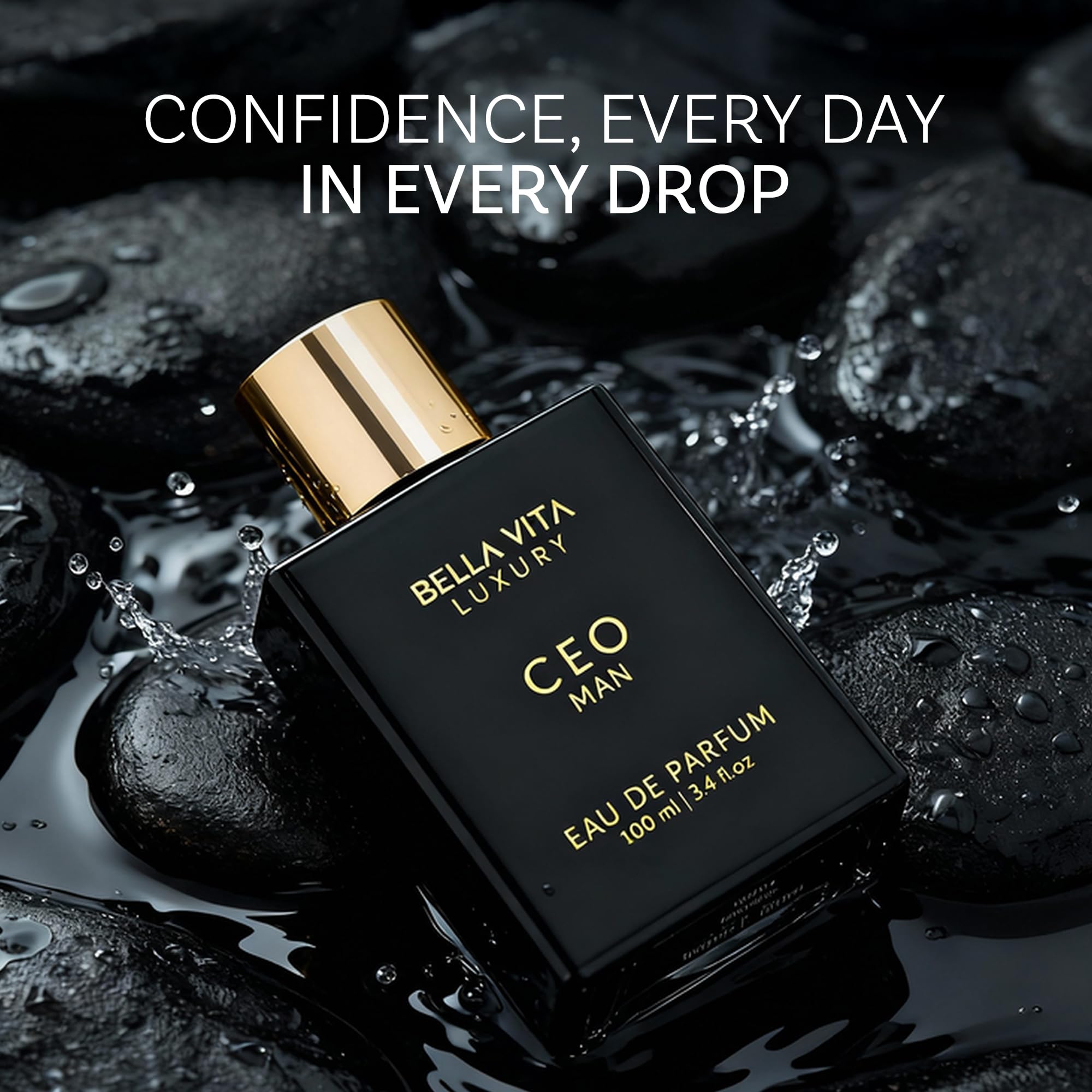 Bella Vita Luxury CEO Man 100ml bottle side profile