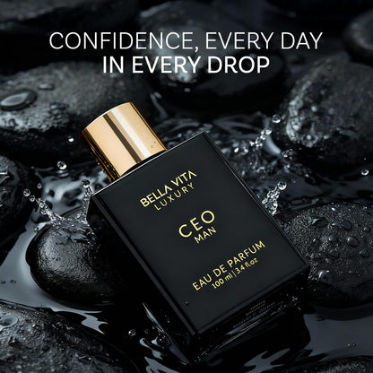Bella Vita Luxury CEO Man 100ml bottle side profile