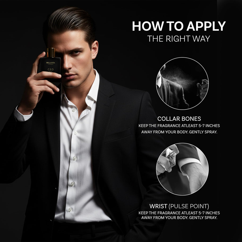 Authentic Bella Vita Luxury CEO Man perfume box