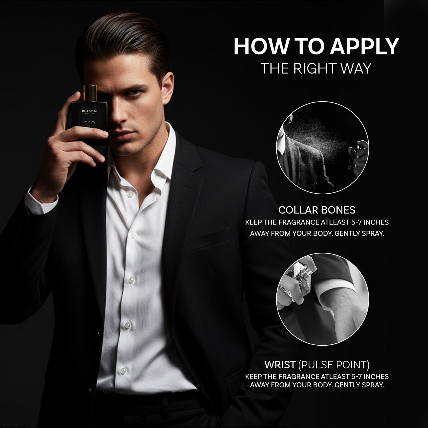 Authentic Bella Vita Luxury CEO Man perfume box