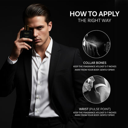 Authentic Bella Vita Luxury CEO Man perfume box