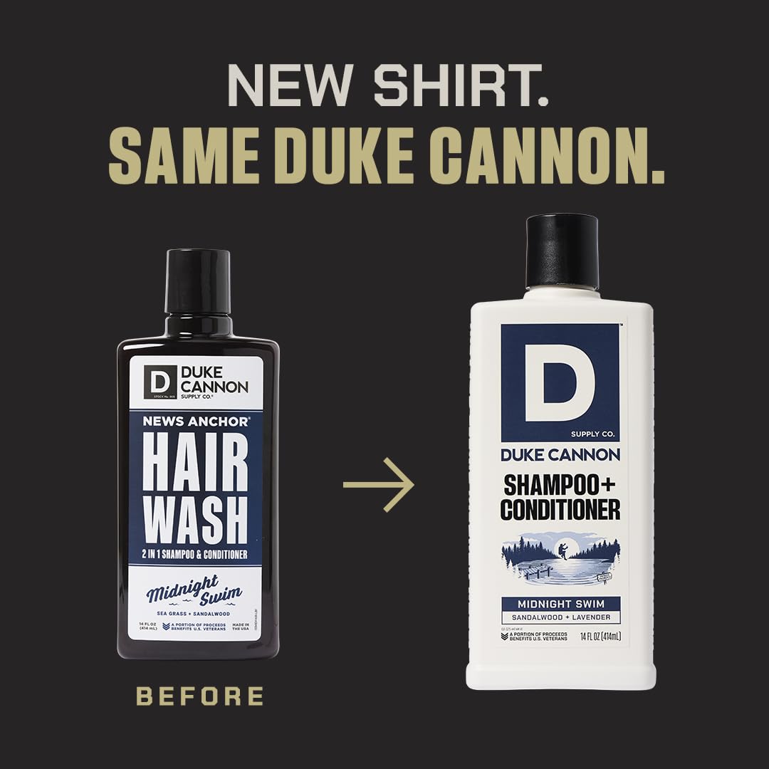 Two pack Duke Cannon hair care set for men