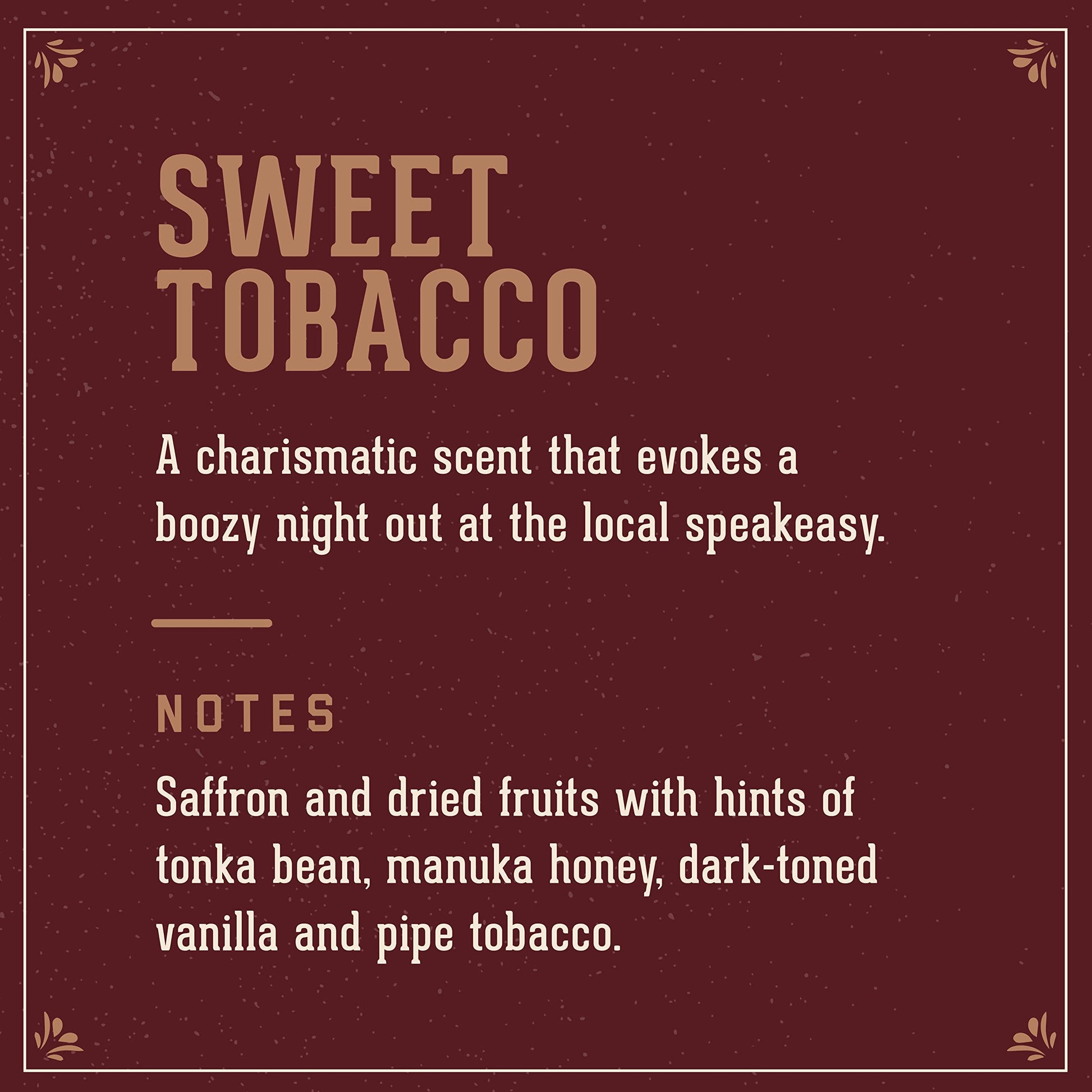 Close up of 18.21 Man Made Sweet Tobacco product texture