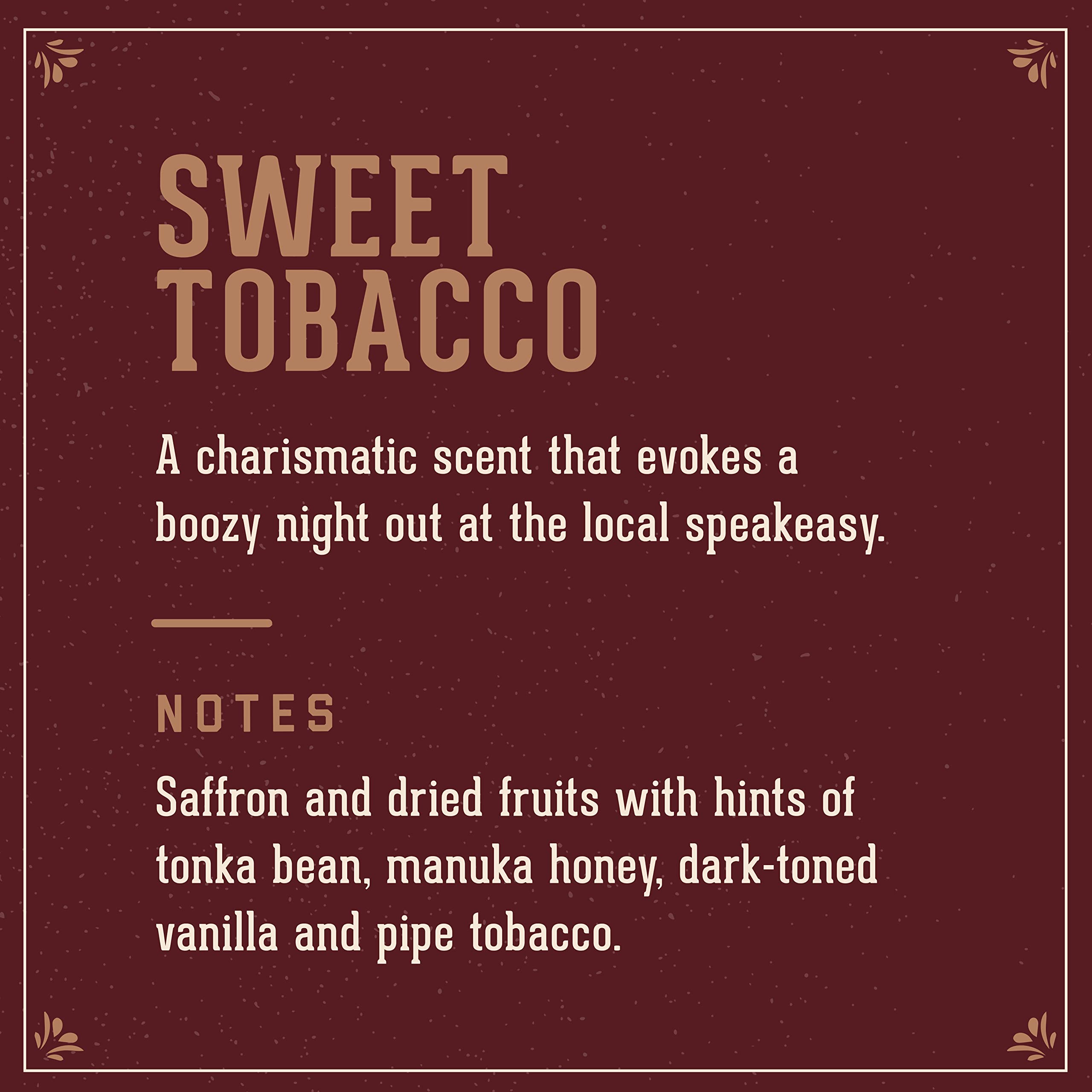 Close up of 18.21 Man Made Sweet Tobacco product texture