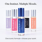 Pure Instinct original rollerball showing the smooth applicator top